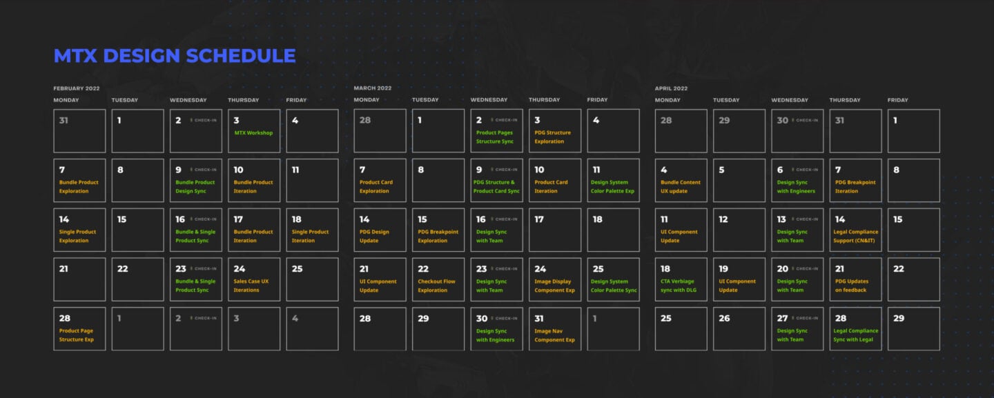5-0-MTX_Schedule 5-0-MTX_Schedule