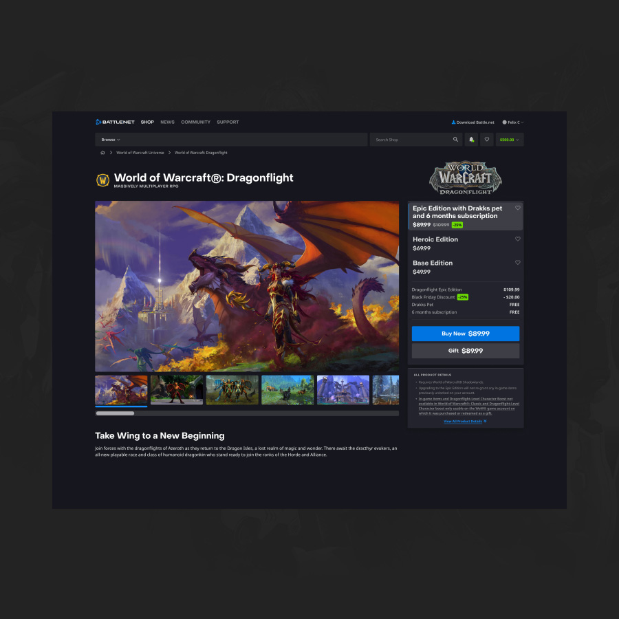 Product Page Redesign
